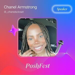✨ I’m a POSHFEST 2025 Speaker! ✨ @_chanelscloset | Let’s Connect! | Sept 11–12